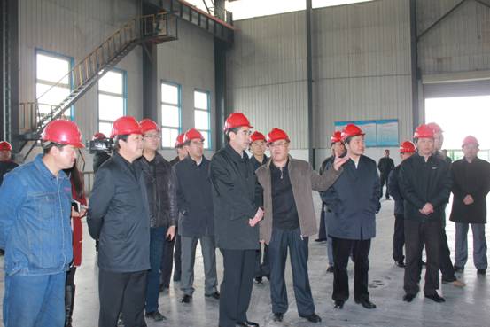 省委副書記、西寧市委書記王建軍視察青海物產北川工業物流園