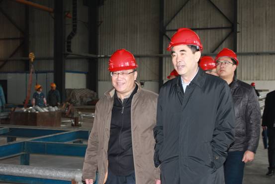 省委副書記、西寧市委書記王建軍視察青海物產北川工業物流園